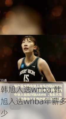 韩旭入选wnba,韩旭入选wnba年薪多少