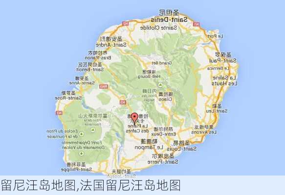 留尼汪岛地图,法国留尼汪岛地图